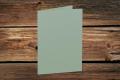 [16400667] Klappkarten 105/210x148 mm (A6) hochdoppelt Eucalyptus gerippt 220 g/qm